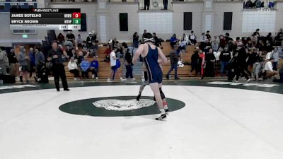 132 lbs Consolation - James Botelho, Norwood vs Bryce Brown, Mt. Hope