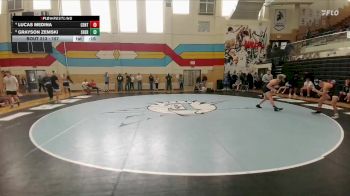 157 lbs Cons. Semi - Lucas Medina, Central vs Grayson Zemski, Sheridan