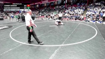 157 lbs D1/d2/d3 Finals (sat 3:00 P.m.) - Conner Johnson, Weyauwega-Fremont vs Sawyer Dannenberg, Mineral Point