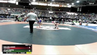 107 lbs Champ. Round 2 - Mya Bolander, Idaho Falls vs Kylie Martin, Baker/Powder