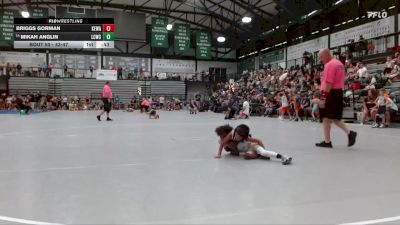 43-47 lbs Quarterfinal - Mikah Anglin, Gators Elite vs Briggs Gorman, SJO Spartan YWC