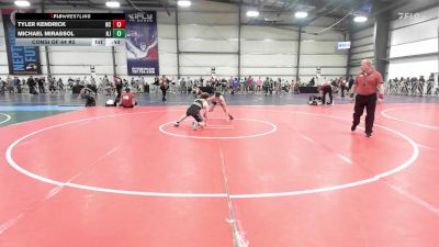 120 lbs Consi Of 64 #2 - Tyler Kendrick, NC vs Michael Mirassol, NJ