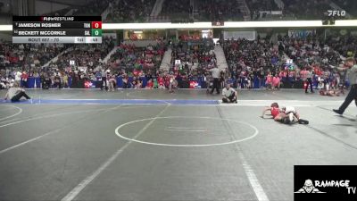 70 lbs Champ. Round 1 - Jameson Rosner, Tonganoxie vs Beckett McCorkle, Salina