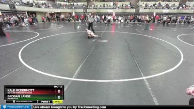 65 lbs Quarterfinal - Kale McDermott, Outlaw Wrestling Club vs Brogan Lange, Minnesota