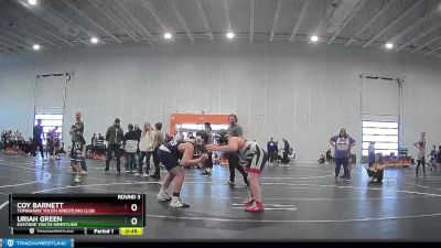 Round 3 - Coy Barnett, Tomahawk Youth Wrestling Club vs Uriah Green, Eastside Youth Wrestling