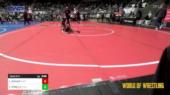 37 lbs Consi Of 4 - Layelle Schadt, Big Game Wrestling Club vs Tevin O'Neil Jr, Englewood Live Wire