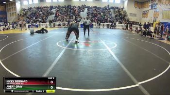 175 lbs Quarterfinal - Avery Gray, Haines City vs Nicky Bernard, Palmetto Ridge H.S.