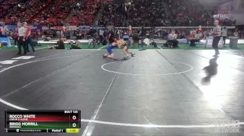 5A 98 lbs Quarterfinal - Rocco White, Coeur D Alene vs Brigg Morrill, Meridian