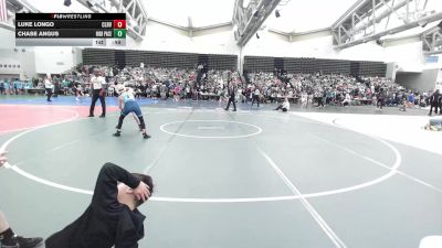 87-J lbs Consi Of 16 #1 - Luke Longo, Clearview vs Chase Angus, High Pace Wrestling Club