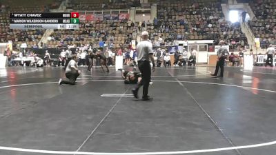 6A 120 lbs Semifinal - Wyatt Chavez, Mountain Brook vs Marion Wilkerson-sanders, Mcadory