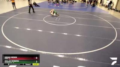 85 lbs Finals (8 Team) - Aidan Medek, Pierz vs Nolan Roberg, Paynesville