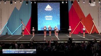 Excite Gym and Cheer - Secret [2026 L2 Youth - Flex Small Day 1] 2026 The Youth Summit