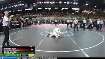 126 lbs 5th Place Match - Spencer Reep, Lakeway Christian Academy vs Bryce Skinner, ST VINCENT-ST MARY