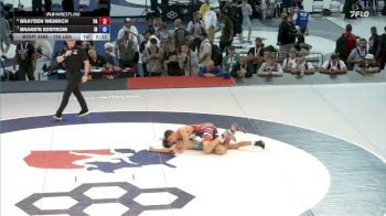 120 lbs Semis - Brayden Wenrich, Pennsylvania vs Brand'n Edstrom, Idaho
