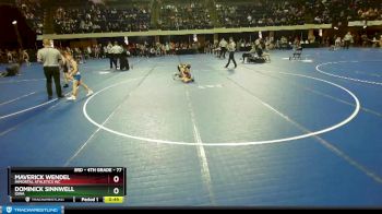 77 lbs Cons. Round 1 - Dominick Sinnwell, Iowa vs Maverick Wendel, Immortal Athletics WC