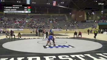 113 lbs Cons. Round 3 - Anthony Velasco, Christian County vs Daniel Sabato, Western