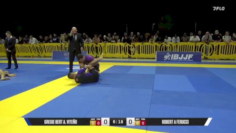 Robert A Ferucci vs Gregie Bert A. Viteño 2025 Pan IBJJF Jiu-Jitsu No-Gi Championship