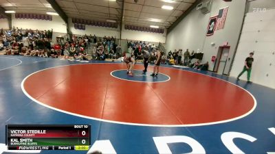 120A Champ. Round 1 - Victor Stedille, Natrona County vs Kal Smith, Burns/Pine Bluffs