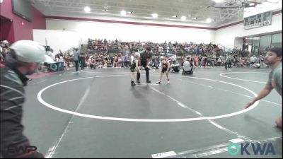 37 lbs Rr Rnd 3 - TITUS JAUREGUI, Tonkawa Takedown Club vs Nash Burr, Ponca City Wildcat Wrestling