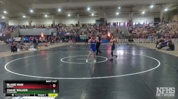 AA 113 lbs Quarterfinal - Chase Walker, Cleveland vs Blaise Masi, Summit