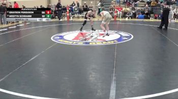 75 lbs Champ. Round 1 - Westyn Schramm, DGF vs Grayson Ferguson, Summit Wrestling Academy