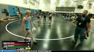 142-145 lbs Round 1 - Brayden Eddy, Eaton vs Case Bennett, Central
