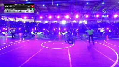 70 lbs Consolation - Ivan Garcia, Top Rank HAC vs Nicolas Lott, Dragon Wrestling CO