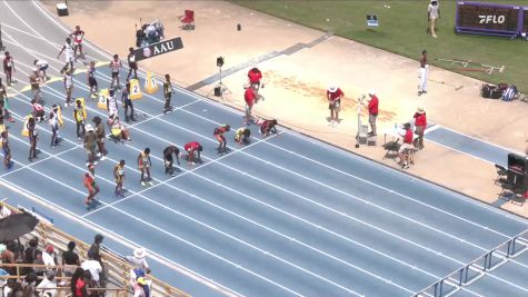 Youth Boys' 100m Hurdles, Semi-Finals 2 - Age 12