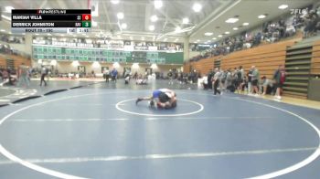 150 lbs Champ. Round 1 - Derrick Johnston, Ramona vs Makiah Villa, Spanish Springs