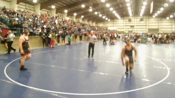 215 lbs Cons. Round 2 - Bryce Jensen, Uintah vs Braysen Roberts, Spanish Fork