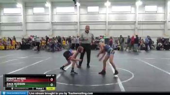 84 lbs Round 4 (8 Team) - Emmitt Myers, Mullet Army N vs Zack Hudson, VA Elite