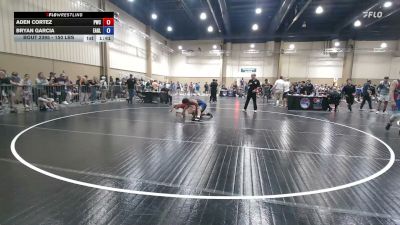 150 lbs Quarterfinal - Aden Cortez, PWC vs Bryan Garcia, Eagle Wrestling Club-Duals