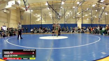 113 lbs Placement (16 Team) - Gavin Ash, Monrovia vs Kaleb Salazar, Wawasee