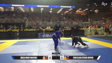 Evan Elijah Estacio-Bryers vs Micah Brave Martinez 2025 Pan Kids Jiu-Jitsu IBJJF Championship
