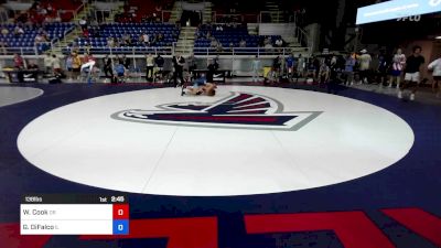 138 lbs Cons 64 #2 - Warren Cook, OR vs Giorgio DiFalco, IL