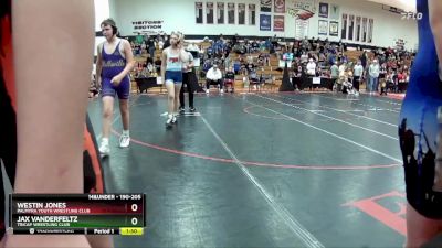 90-100 lbs Round 4 - Zander Cobb, Hallsville Kids Club vs Blake Rife, Palmyra Youth Wrestling Club