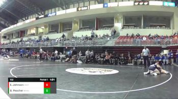 152 lbs Round 7 (8 Team) - Braxton Peacher, Bennington vs Elijah Johnson, Hastings