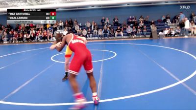 157 lbs Quarterfinal - Cael Larson, Augustana (SD) vs Dez Garterell, Nebraska