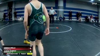 120 lbs Round 7 (8 Team) - Joshua Wells, CTWHALE vs Aaron Murphy, Headhunters