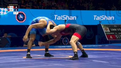 61 kg Qualif. - Dzmitry Shamela, UWW vs Tuvshintulga Tumenbileg, Mongolia