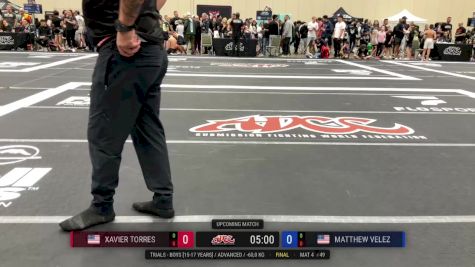 Xavier Torres vs Matthew Velez 2025 ADCC Orlando Open/Youth Trials