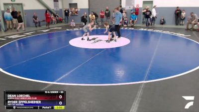 63 lbs Round 2 - Dean Loechel, North Pole Wrestling Club vs Ryder Eppelsheimer, Mat-Su Matmen