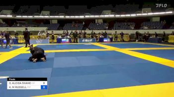OLIVIA ALEIDA SHANE vs KRISTI M RUSSELL 2022 World IBJJF Jiu-Jitsu No-Gi Championship