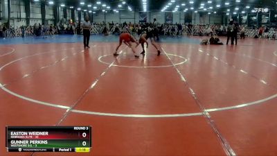 105 lbs Rd# 6- 9:00am Saturday Final Pool - Easton Weidner, Nebraska Elite vs Gunner Perkins, Westshore D.S.