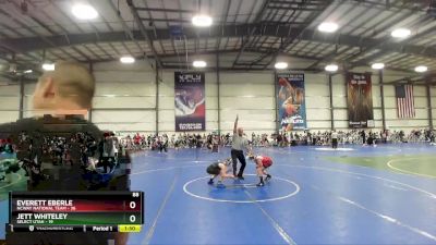 88 lbs Rd# 6- 9:00am Saturday Final Pool - Jett Whiteley, SELECT Utah vs Everett Eberle, NCWAY National Team