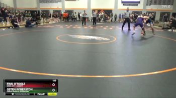 150 lbs Cons. Round 1 - Finn O`Toole, Iowa City, Liberty vs Osten Roberston, Cedar Rapids Jefferson