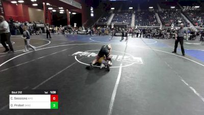 109 lbs Round Of 16 - Cooper Sessions, Wyoming Underground vs Quade Probst, Sanderson Wrestling Academy