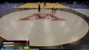 106 lbs Cons. Round 4 - Austin Herbst, Totino-Grace vs Davis Parrow, Farmington