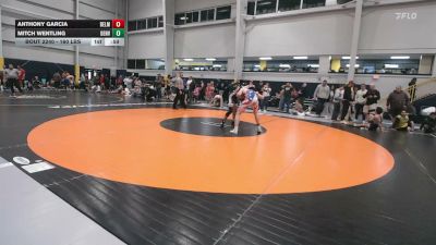 160 lbs Consi Of 8 #1 - Anthony Garcia, Belmar vs Mitch Wentling, Denver