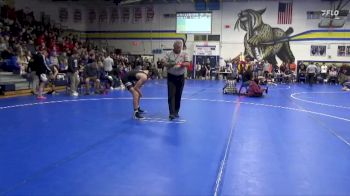 126 lbs Champ. Round 1 - Keegan Grobe, Williamsburg vs Joey Cahill, Waukee Northwest